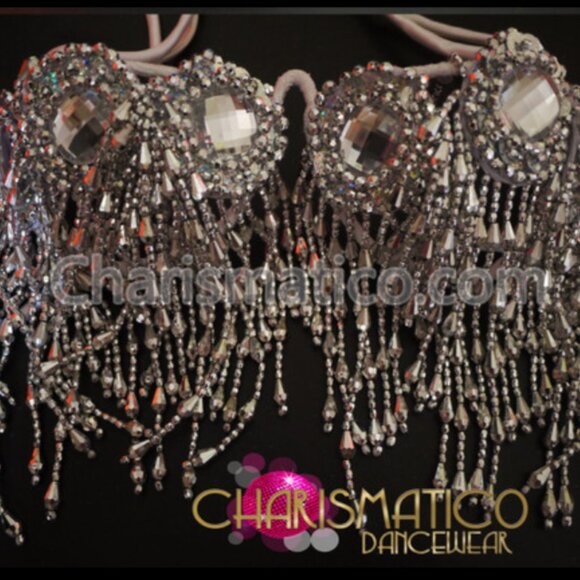 Plus Sized Pro Samba/BellyDance Costume - Picture 3 of 6